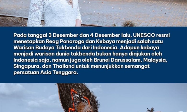 Reog Ponorogo Dan Kebaya Diakui UNESCO