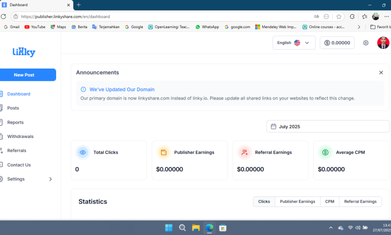 Cara Menghasilkan Uang Dari Affiliate Program Publisher Linkyshare