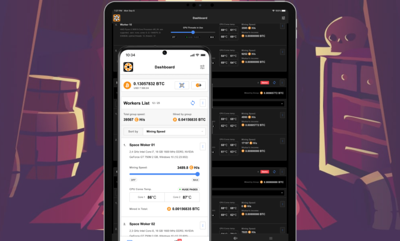 CryptoTab Farm Halaman Depan