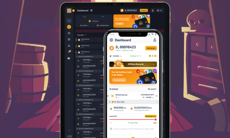 CryptoTab Farm Pro Halaman Depan